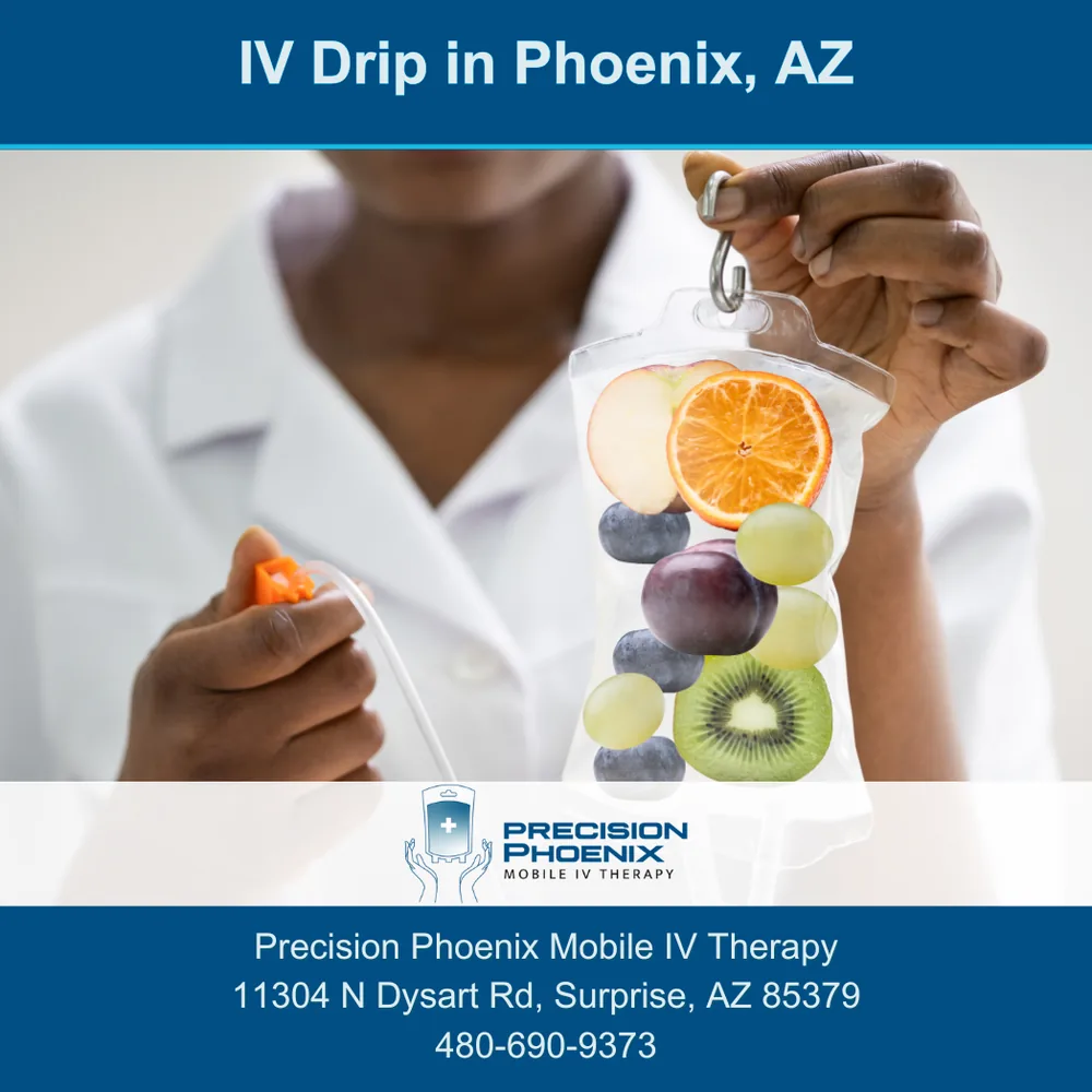 IV hydration drip in Phoenix, AZ