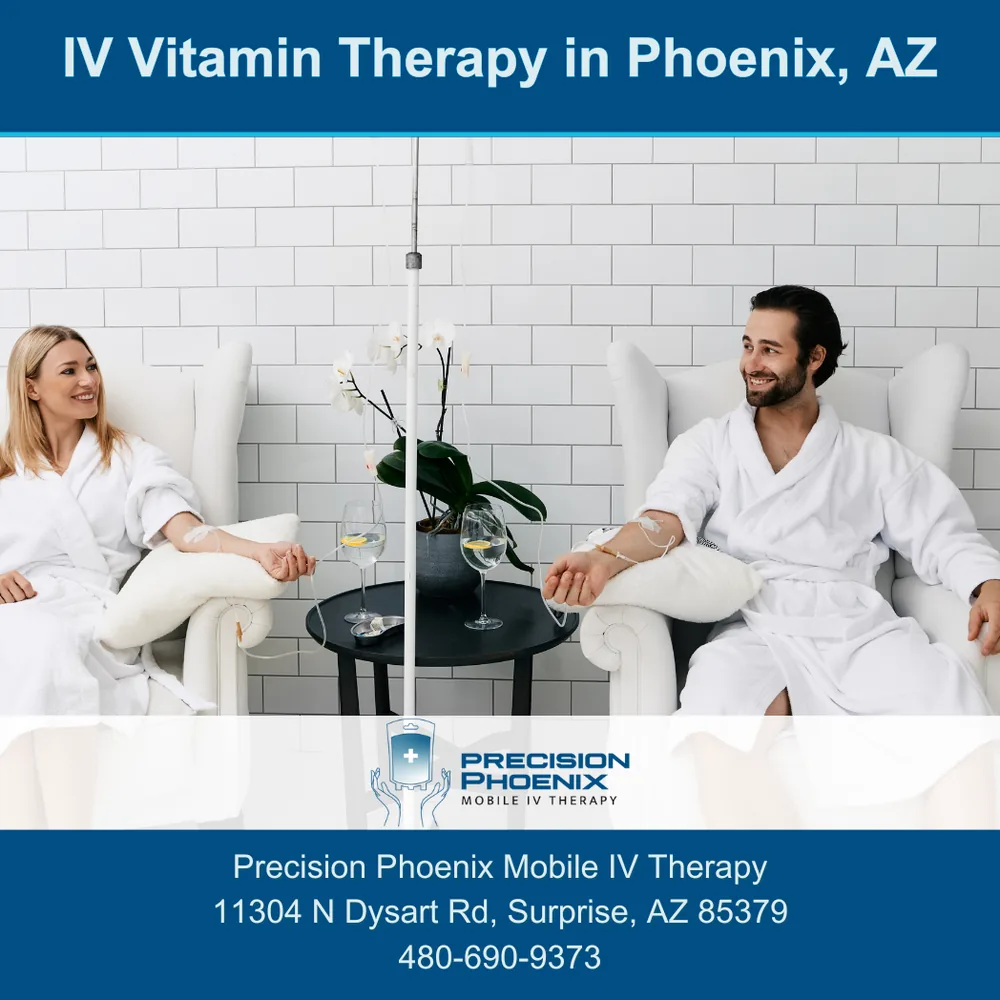 IV vitamin therapy Myers cocktail in Phoenix, AZ